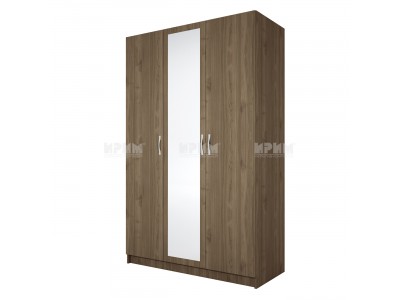 Τρίφυλλη ντουλάπα ρούχων City 1003